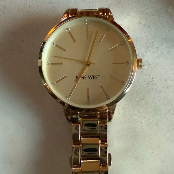 Nine West Gold-Tone Women's Watch - 36mm - Picture 1 of 6